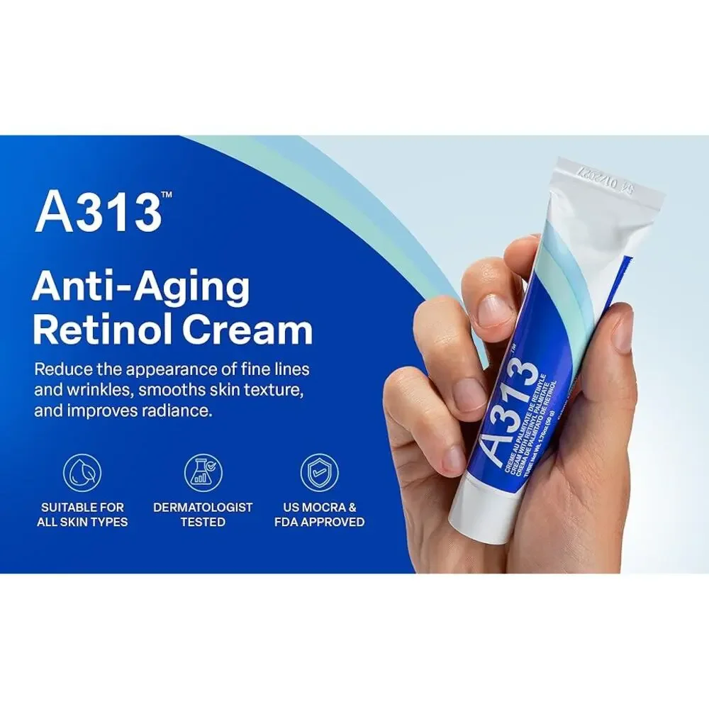 A313 Vitamin A Pommade 200,000 IU French Retinyl Palmitate Night Cream 50g